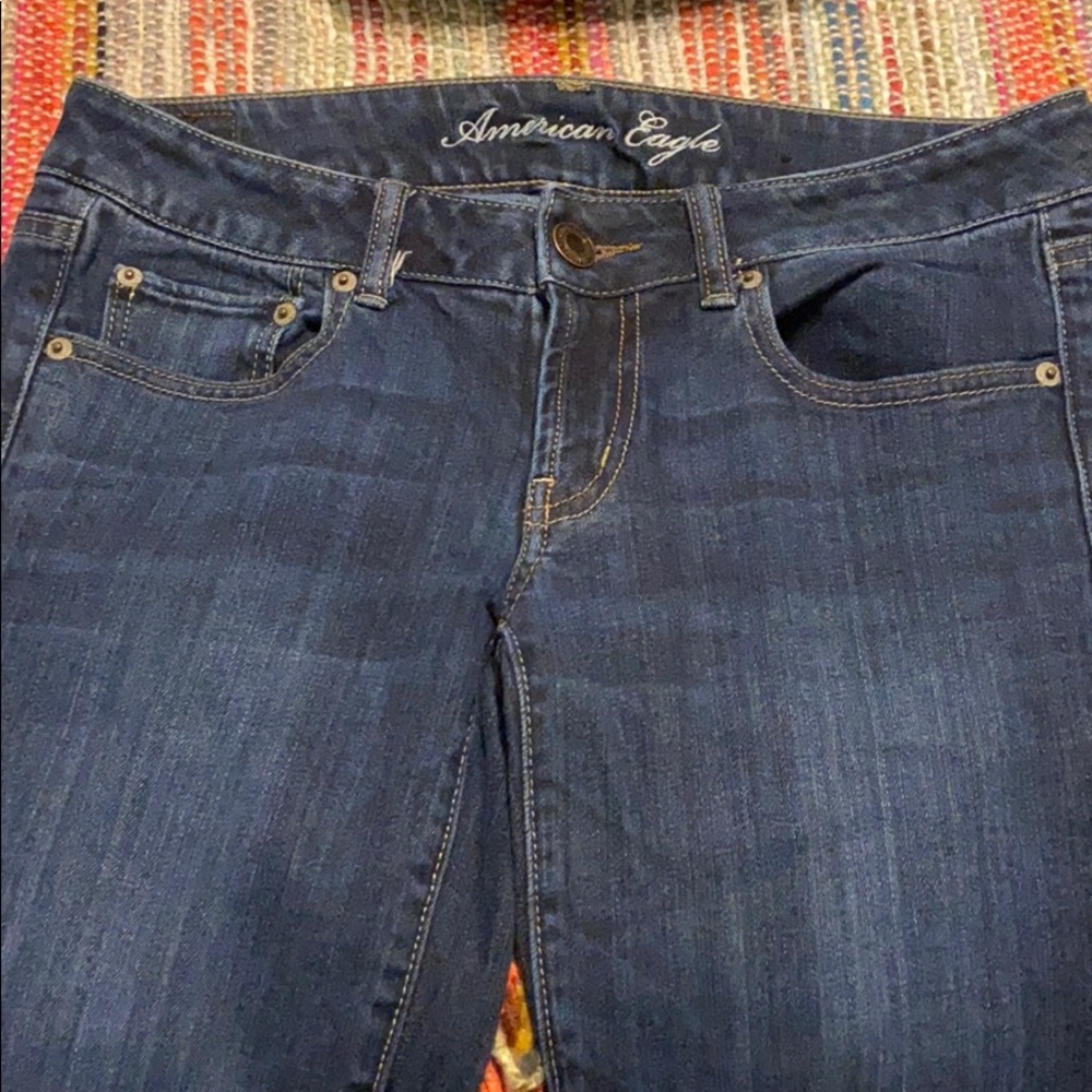 AMERICAN EAGLE FAVORITE BOYFRIEND FLARE JEANS